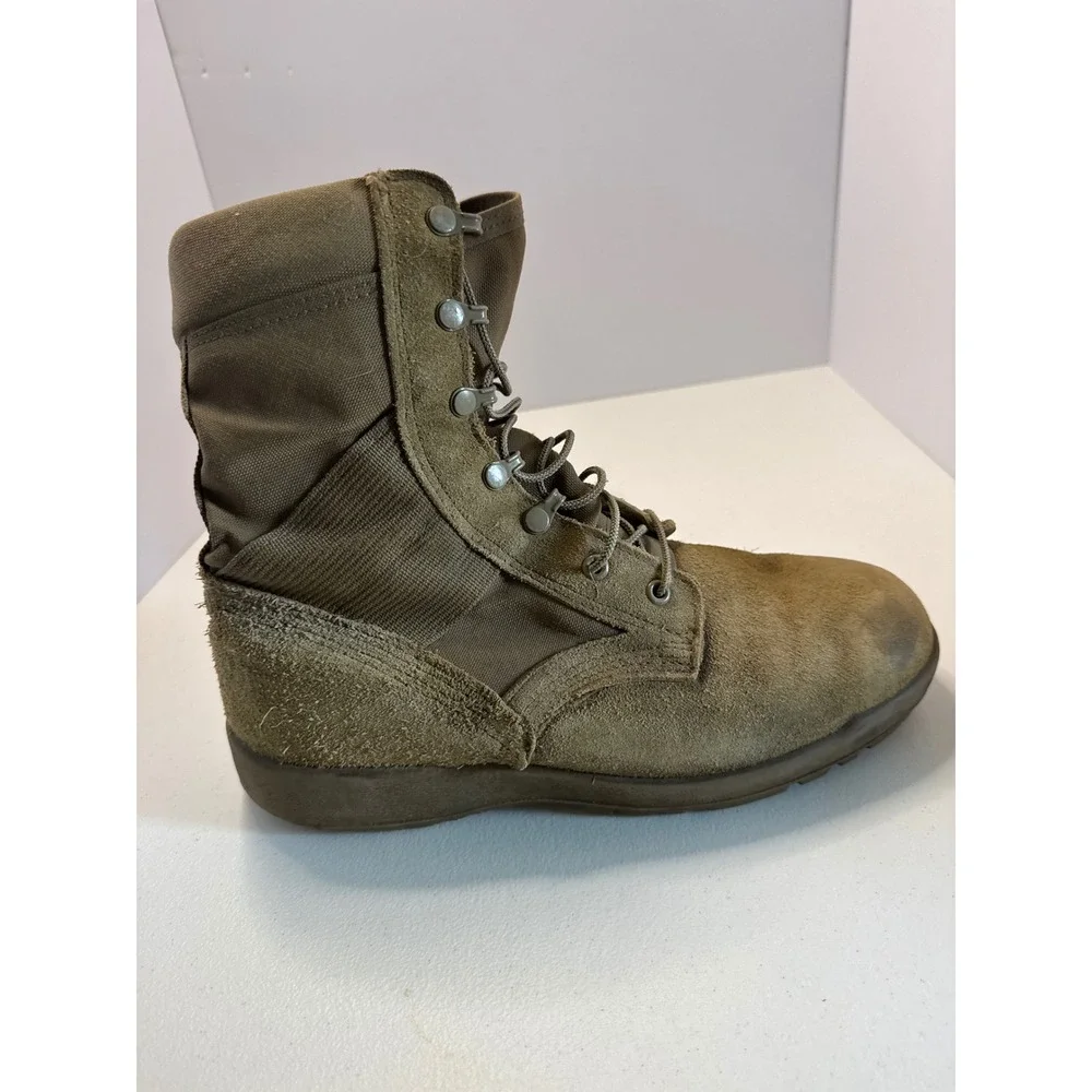 McRae Mens Coyote Tan Military Combat Boots Vibram Sole 9XW 8430-01-632-4344